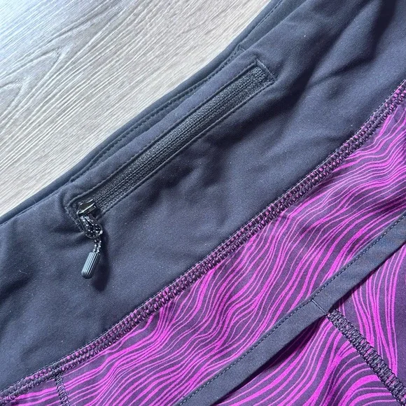 Lululemon Speed Short 2.5” Life Lines Polar Pink & Black - Picture 12 of 14